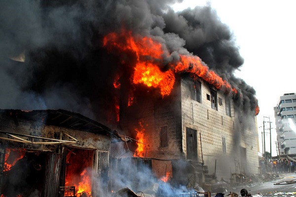 Millions Lost as Inferno Devours Shops in Anambra Market, Sparking Fire Safety Concerns