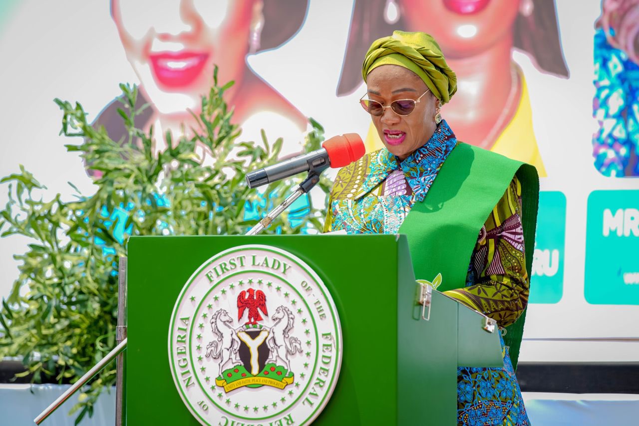 First Lady Oluremi Tinubu Urges Nigerians to Rethink Exodus to Foreign Lands