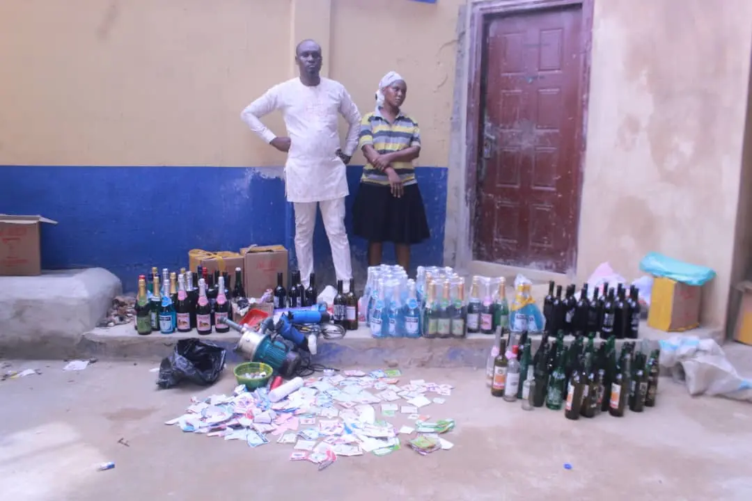 Police Bust Adulterated Wine Factory in Ogun State!