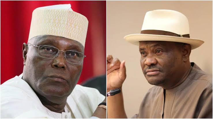 Atiku Abubakar and Nyesom Wike Clash Ahead of PDP’s NEC Meeting