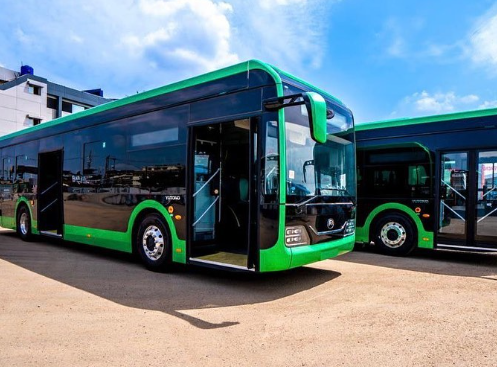 Jubril Sanusi Launches First Electric Bus in Oyo State, Pledges Further Green Initiatives