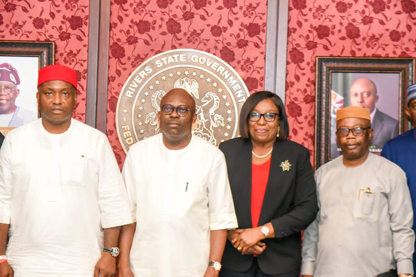 Rivers Governor Blasts Politics of Bitterness Amidst Senate Visit Dispute