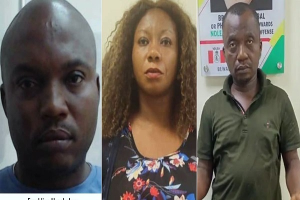 NDLEA Busts International Drug Trafficking Ring, Arrests Three Members