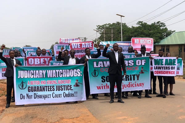 NBA Disavows Protest by ‘Fake Lawyers’ Against EFCC’s Approach on Yahaya Bello