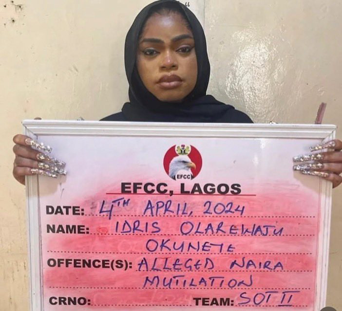 EFCC Files Six-Count Charge Against Bobrisky