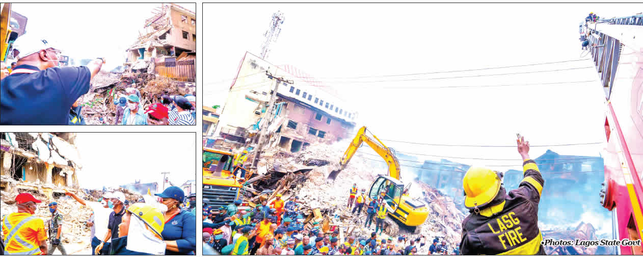 Governor Sanwo-Olu Vows Demolition of More Buildings After Dosunmu Market Fire