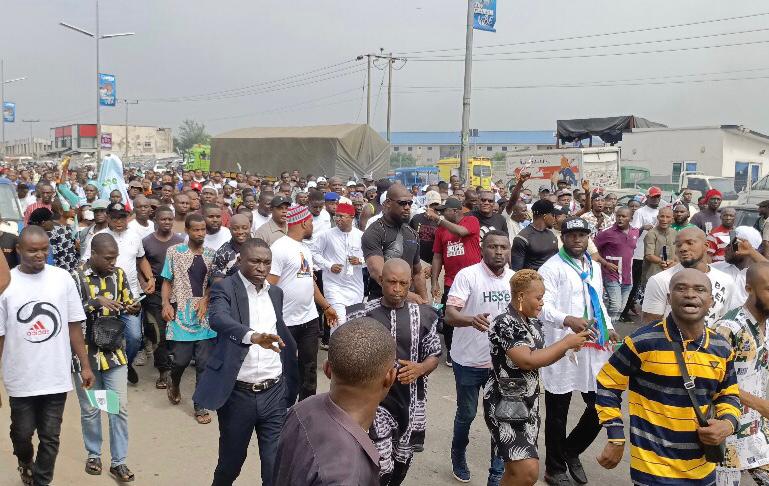 Rivers State APC Holds Massive Rally in Support of President Tinubu