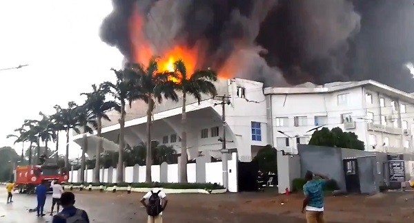 Fire Breaks Out at Christ Embassy Church in Lagos