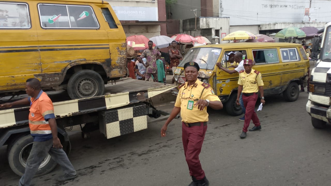 LASTMA Impounds 40 Vehicles in Crackdown on Illegal Garages