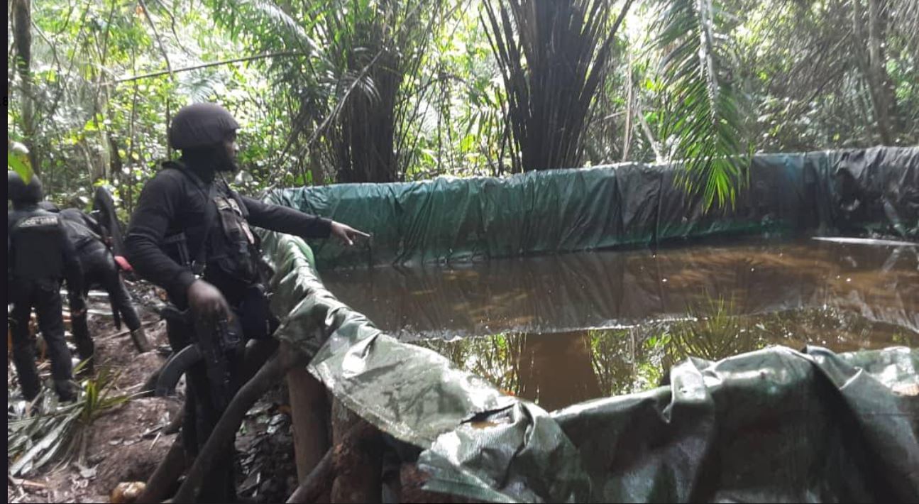 NSCDC Arrests Three at Illegal Oil Refinery in Rivers State