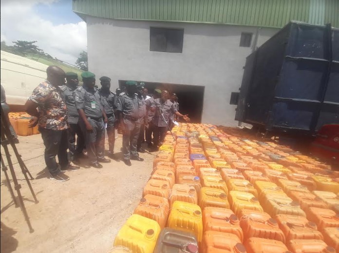 Customs Seize 26,950 Litres of Smuggled Petroleum Worth N19m