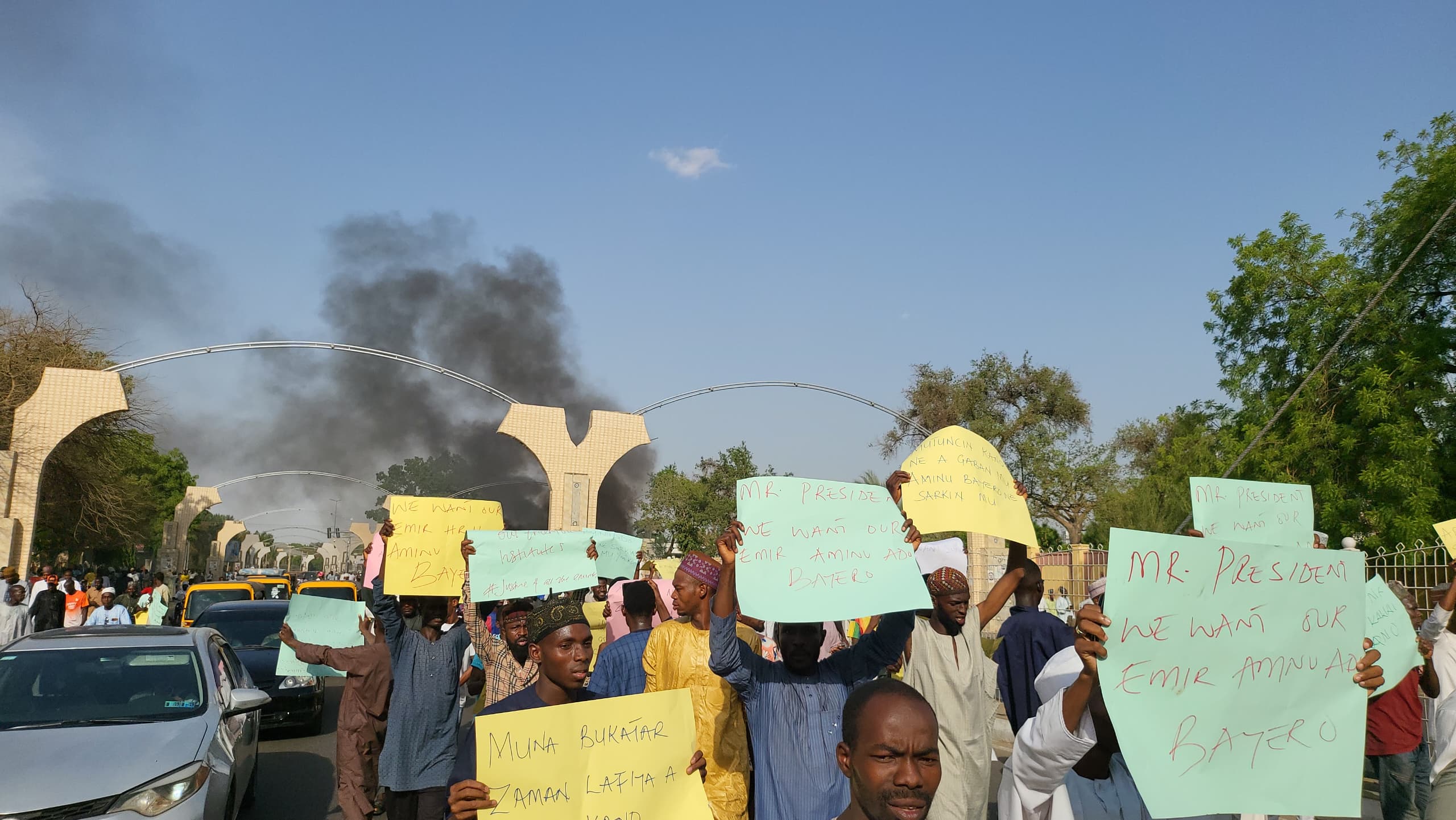 Nationwide Protests Erupted Over Economic Hardship on Democracy Day