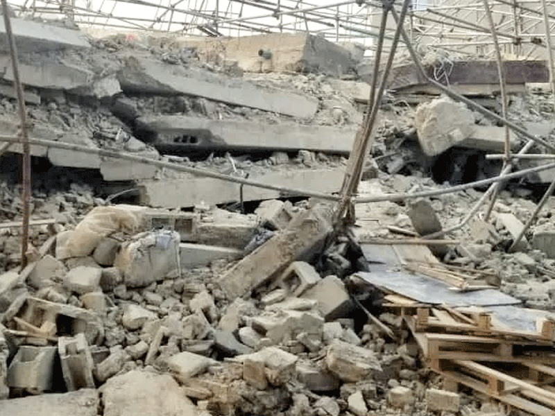 Lagos Official Blames Substandard Materials for Building Collapse