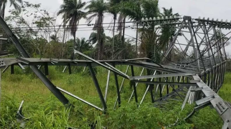 Bayelsa and Parts of Rivers Plunge into Darkness as Vandals Destroy 13 Transmission Towers