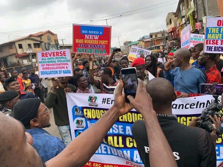  Downpour Disperses #EndBadGovernance Protesters in Benin