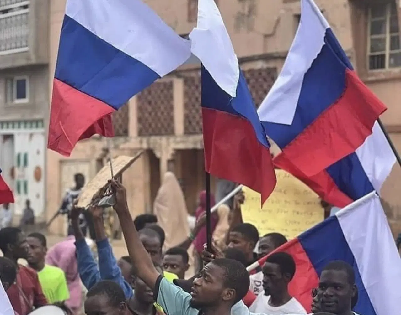 Russian Embassy Denies Involvement in Flag Display During Nigerian Protests