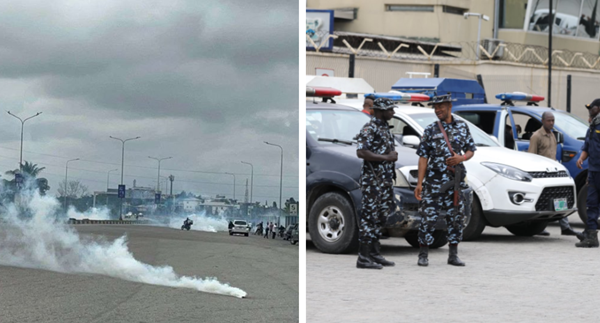 Police Fire Teargas at Abuja Protesters; Security Tightens Amid Nationwide Demonstrations