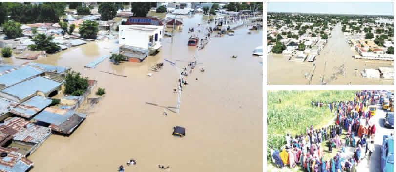 Worst Flood in 30 Years: Devastating Floods Submerge 70% of Maiduguri, Displacing Thousands