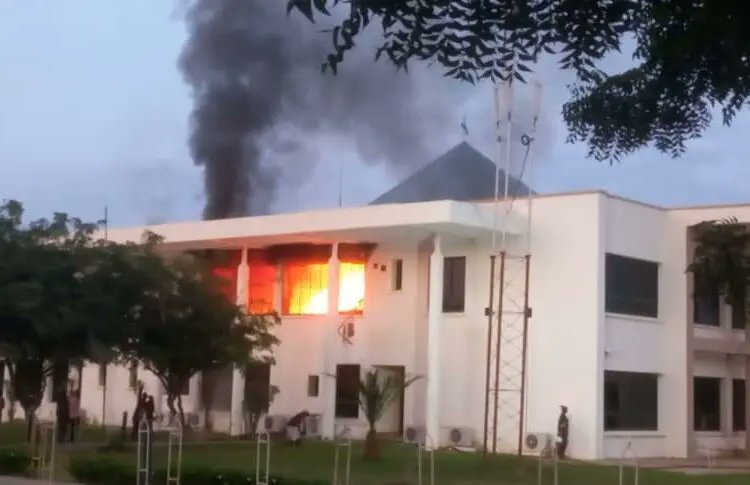 Fire Breaks Out at Katsina State Government House