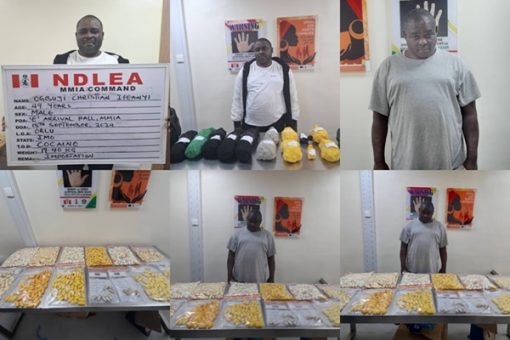 Repeat Offender Nabbed with N4.6 Billion Worth of Cocaine at Lagos Airport