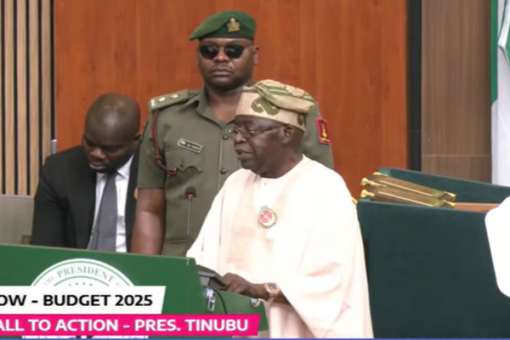 Tinubu Unveils 2025 Budget