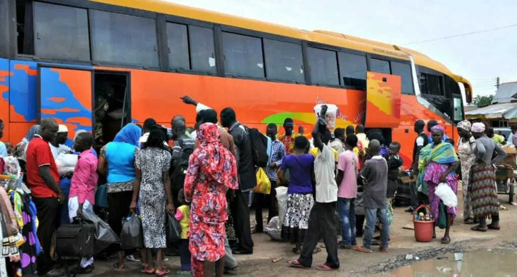 High Transport Fares Fail to Deter Nigerians Traveling for Yuletide Celebrations