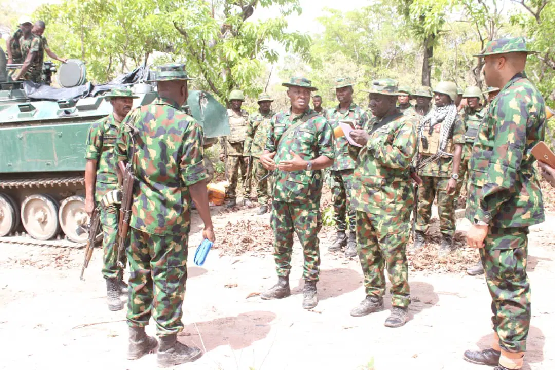 troops