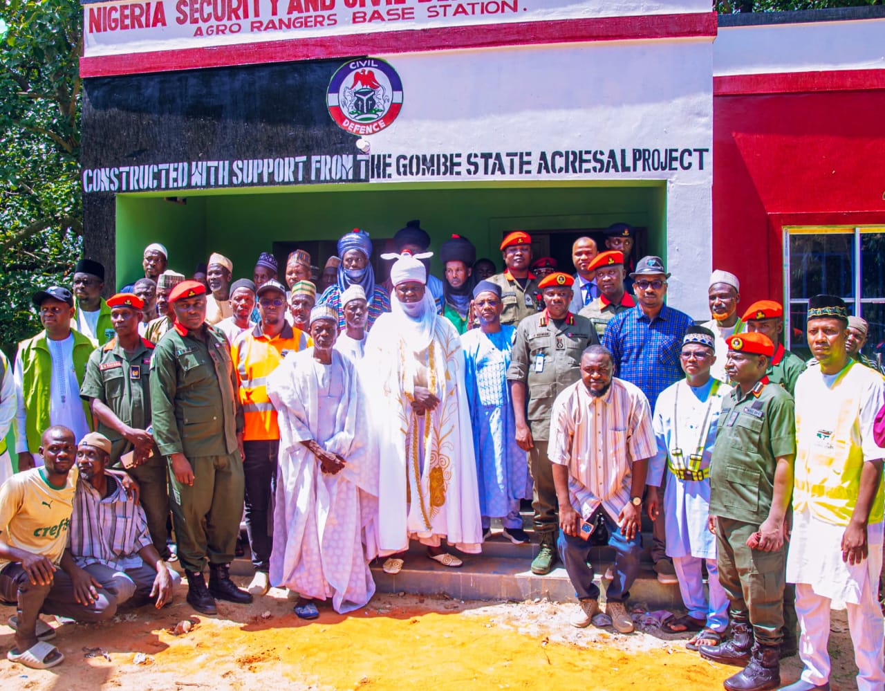 NSCDC Unveils Agro Rangers Base in Gombe to Tackle Farmer–Herder Conflicts